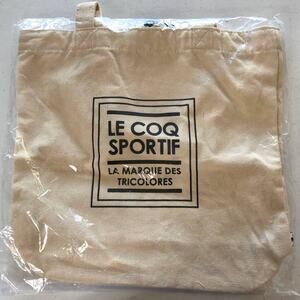 LE COQ Sportif Tote Bag New Includes Small Zipper Pouch